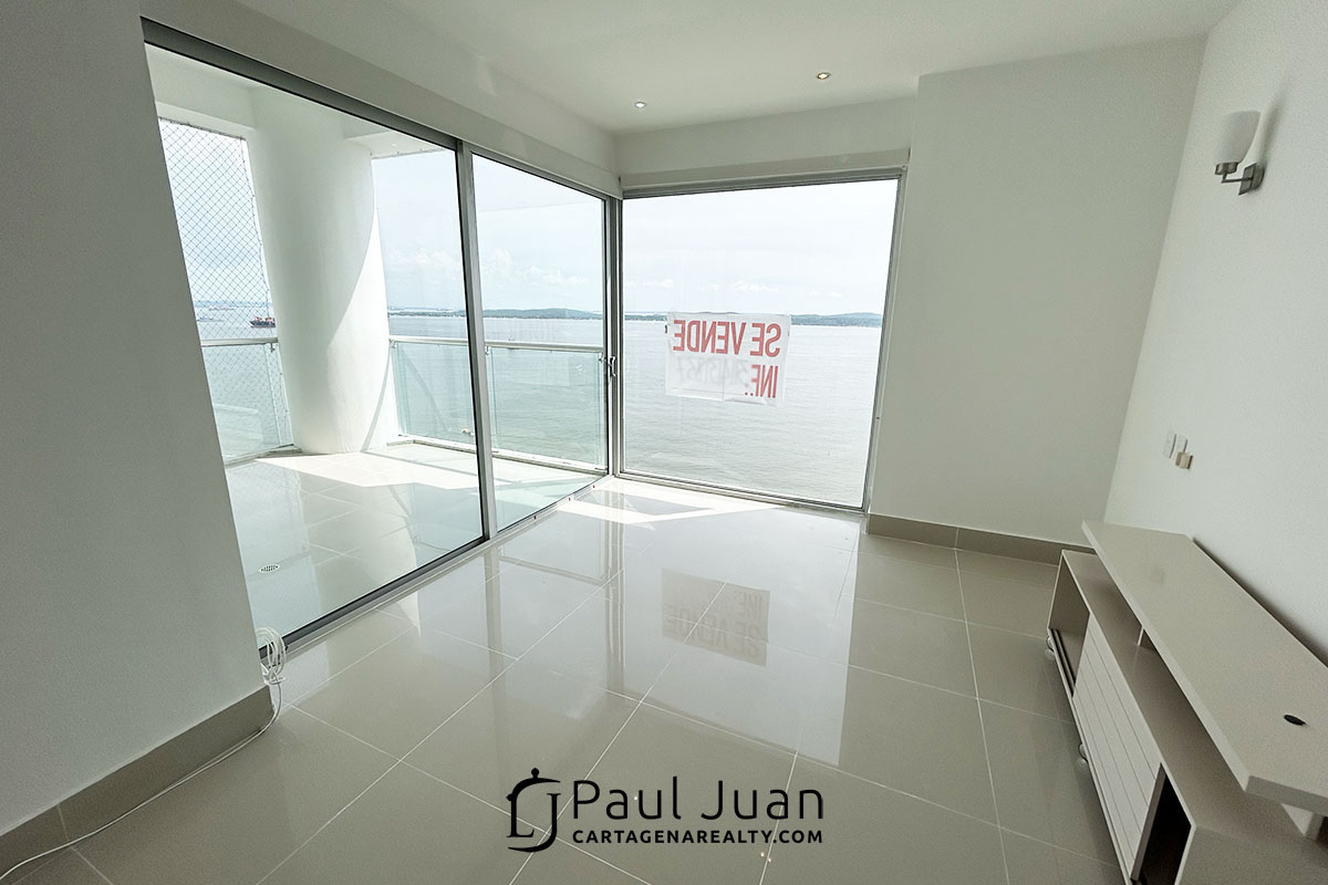 Beach front apartment